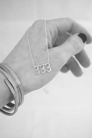 333 Number Necklace