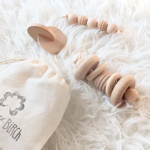 Wood Toys - Modern Toys - Montessori Baby Gift Set